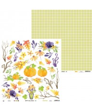 Paper pad Happy Halloween. 12x12