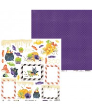 Paper pad Happy Halloween. 12x12