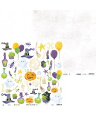 Paper pad Happy Halloween. 12x12