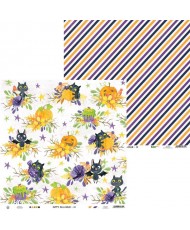 Paper pad Happy Halloween. 12x12