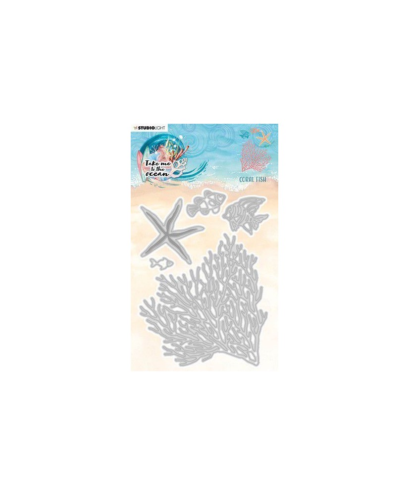 Cutting Dies Coral Fish - Take Me To The Ocean 5 PC