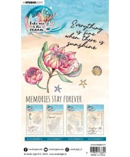 Clear Stamp Summer Flowers Take me to the Ocean