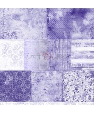 Lavender Mood - Set Of Papers 12x12