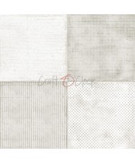 Light Gray Mood - A Set Of Papers 15,25x15,25cm