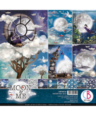 Moon and Me 12 x 12 pad -12pgs