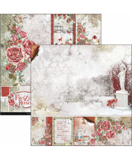 Frozen Roses – 12×12 Paper pad 12 pgs