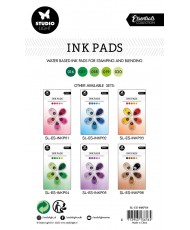 SL Ink Pads Waterbased Shades of Green