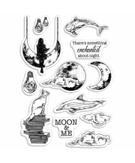 Clear Stamp Set 4×6 Enchanted Night