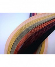5 mm Brown Quilling Paper (100)