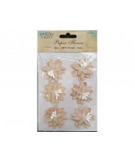 Paper Flower Beige Aster