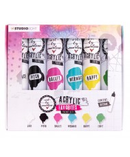 ABM Arcylic Paint Favorites...