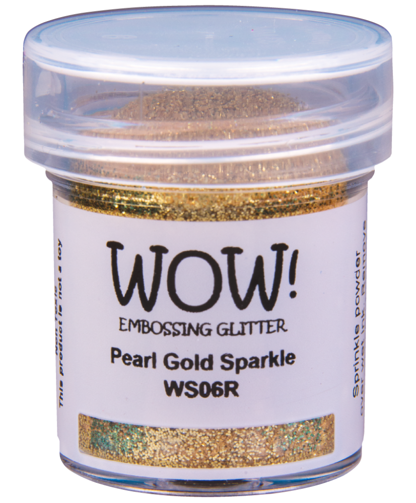 Wow Pearl Gold Sparkle - Regular 15ml Jar