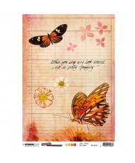 JL Rice Paper Butterfly Collection 210x297mm nr.22