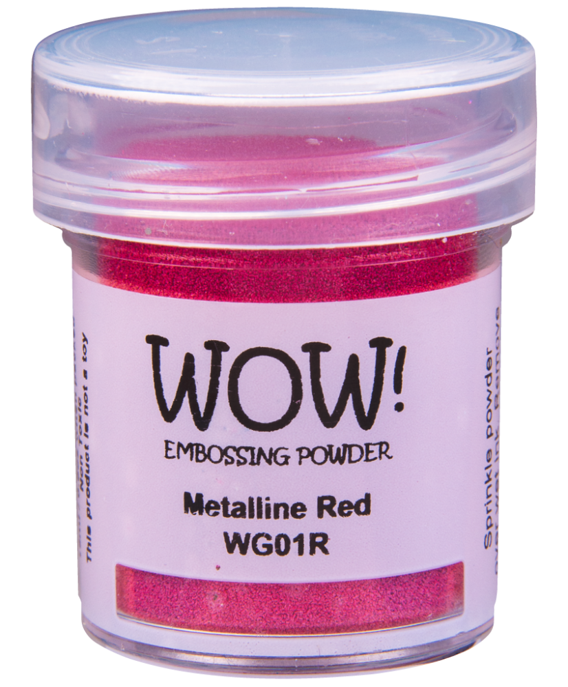 WOW Red Metalline - Regular 15ml Jar
