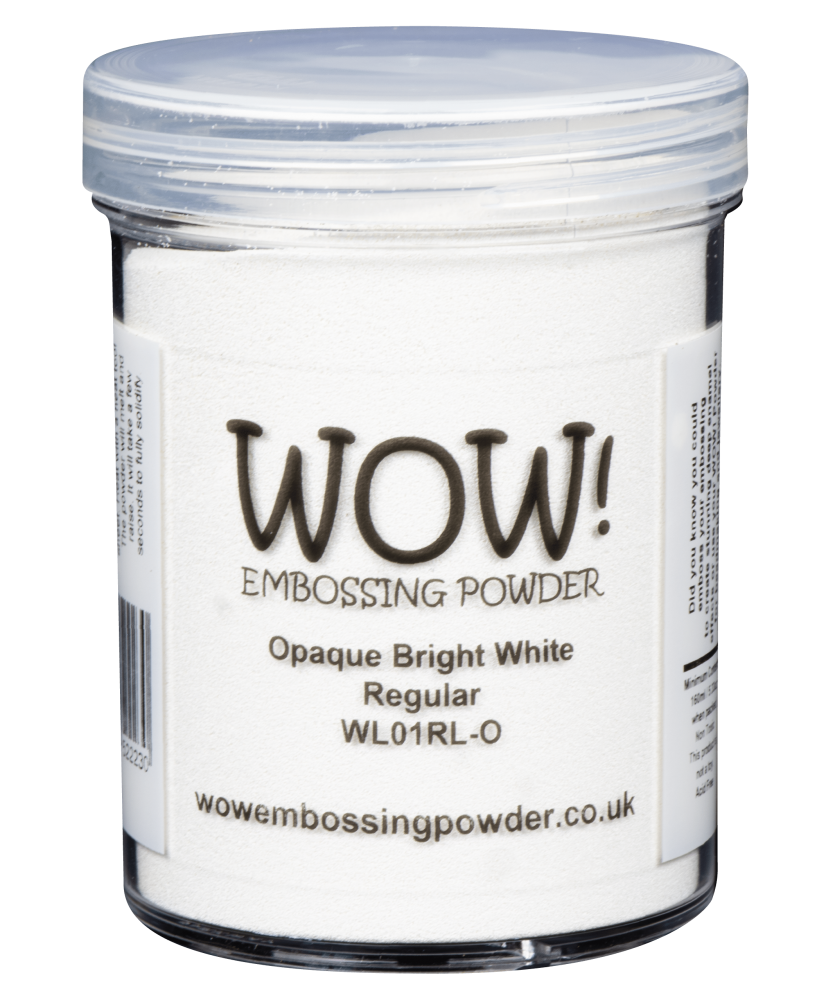 Wow Opaque Bright White - Regular (Large Jar) 160m