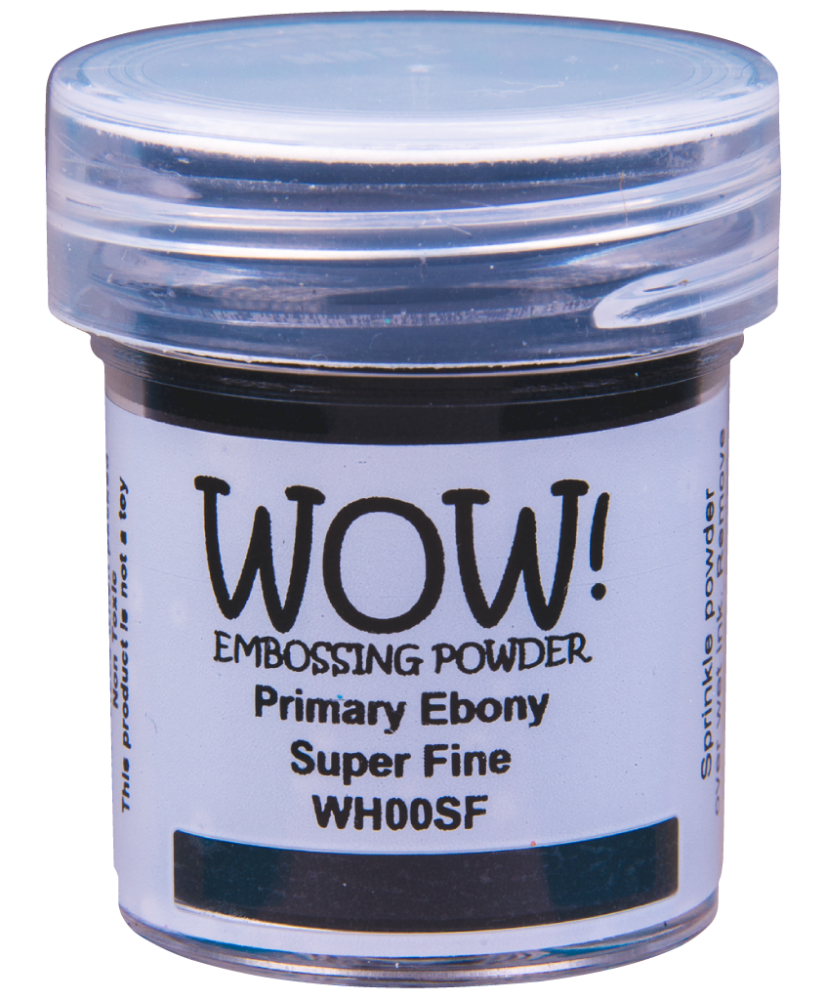 Wow Primary Ebony - Super Fine 15ml