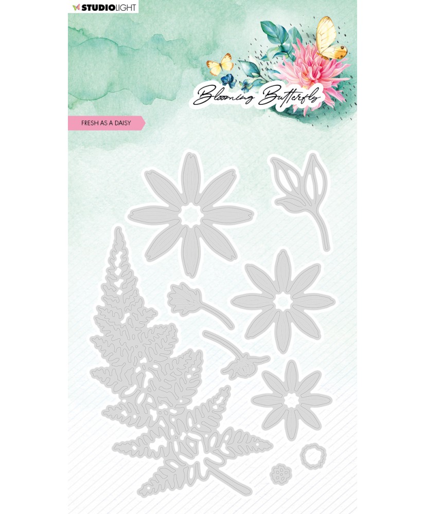 Cutting Die Fresh As a Daisy Blooming B 9 PC