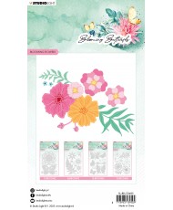 Cutting Die Blooming Flowers Blooming B 13 PC