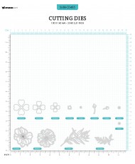 Cutting Die Blooming Flowers Blooming B 13 PC