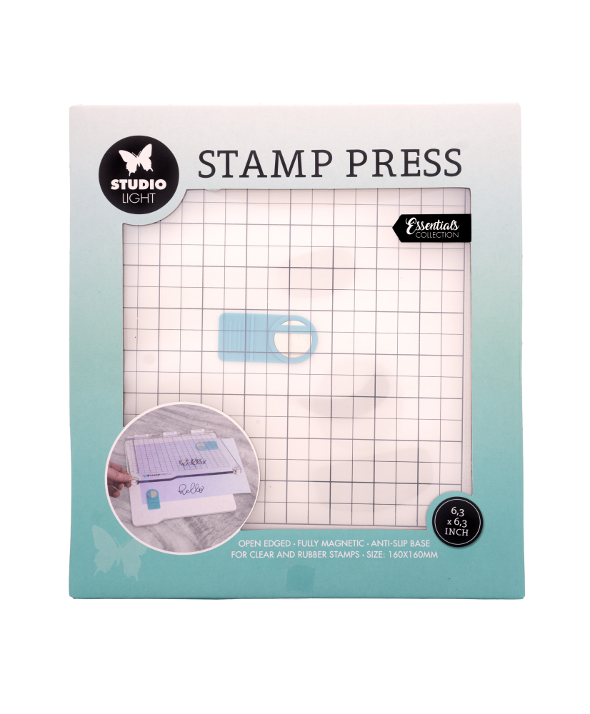 SL Stamp press incl. 2 magnets Essential Tools  3 PCS nr.01