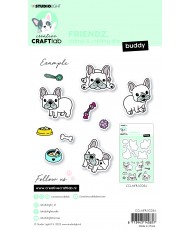 Stamp & Die-Cut Buddy Mini Friendz 148x105 18 PC