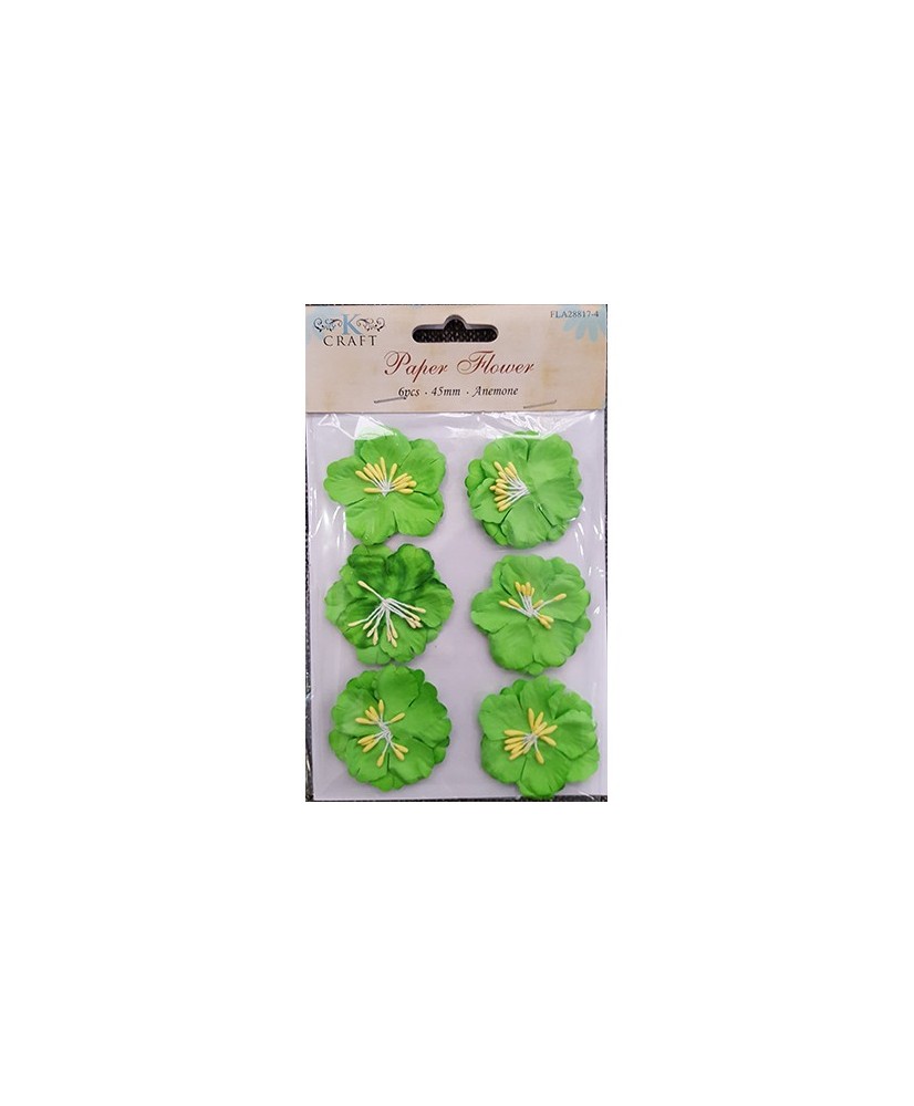 Paper Flower Green Anemone