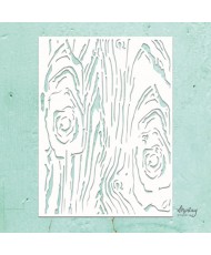 Mintay Kreativa - 6 x 8 Stencil - Woodgrain