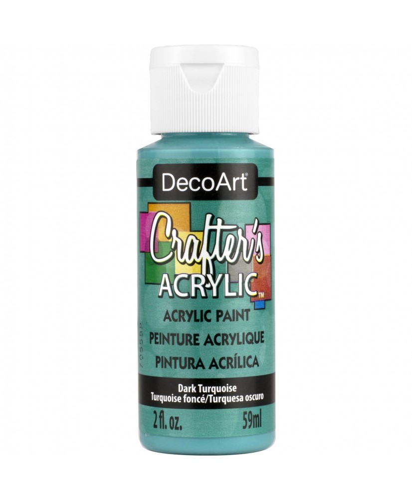 Crafter’s Acrylic® Dark Turquoise2-oz.