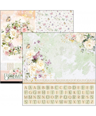 Blooming Patterns Pad 12x12 8/Pkg