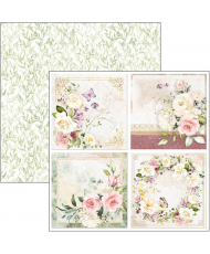 Blooming Patterns Pad 12x12 8/Pkg