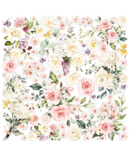 Blooming Patterns Pad 12x12 8/Pkg