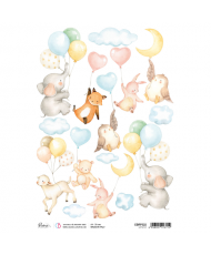 Rice Paper A4 Let's Fly