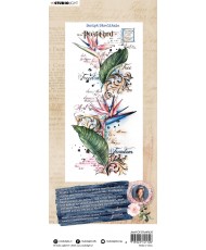 JMA Clear Stamp Script Strelitzia FoF 88x197