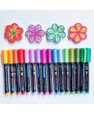 Floral Brush Tips 16pcs