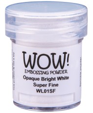 Wow Opaque Bright White - Super Fine 15ml Jar