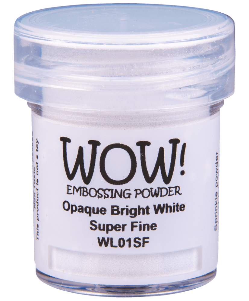 Wow Opaque Bright White - Super Fine 15ml Jar