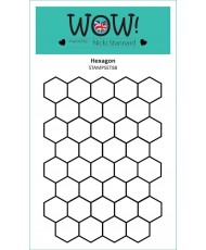 Wow Stamp (A6) - Hexagon (By Nicki Stannard)
