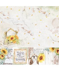 Farmhouse Garden Paper Pad 8x8 12/Pkg