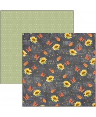 Farmhouse Garden Paper Pad 8x8 12/Pkg