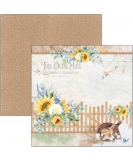 Farmhouse Garden Paper Pad 8x8 12/Pkg