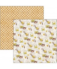 Farmhouse Garden Paper Pad 8x8 12/Pkg