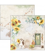 Farmhouse Garden Paper Pad 8x8 12/Pkg