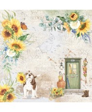 Farmhouse Garden Paper Pad 8x8 12/Pkg