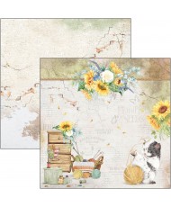 Farmhouse Garden Paper Pad 8x8 12/Pkg