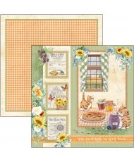 Farmhouse Garden Paper Pad 8x8 12/Pkg