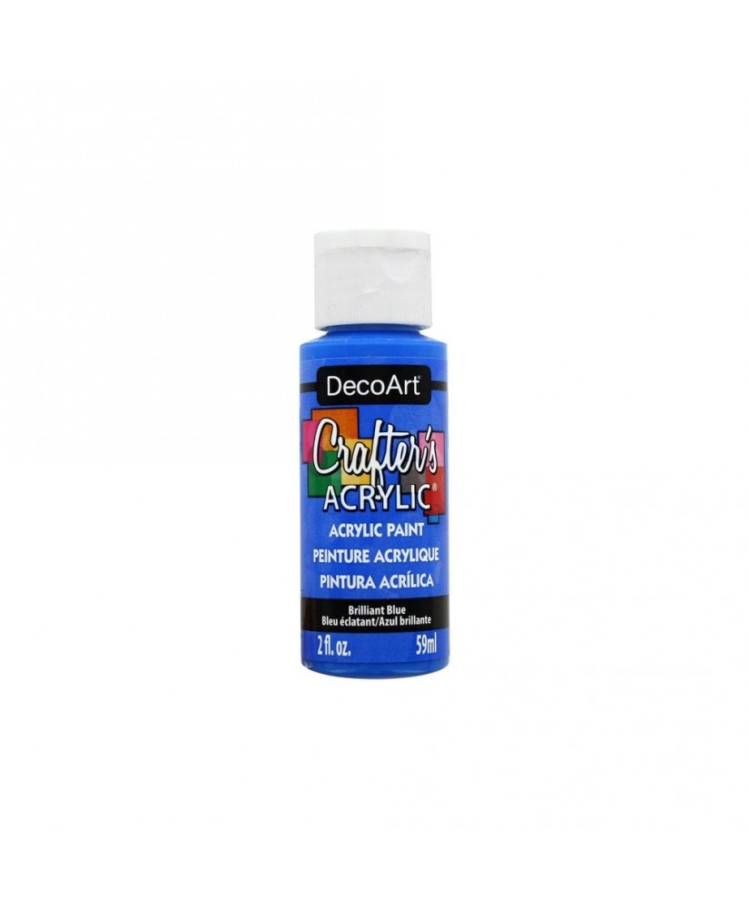 Crafter’s Acrylic® Brilliant Blue 2-oz.