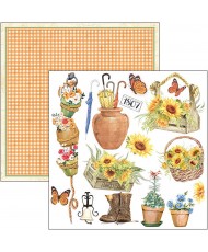 Farmhouse Garden Fussy Cut Pad 6x6 24/Pkg