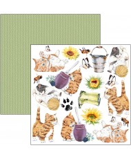 Farmhouse Garden Fussy Cut Pad 6x6 24/Pkg