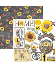 Farmhouse Garden Fussy Cut Pad 6x6 24/Pkg