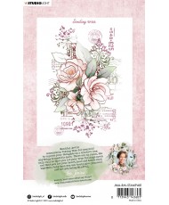 JMA Clear Stamp Sending roses Romantic